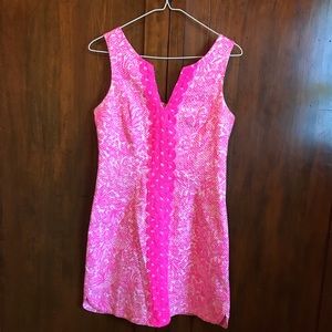 Lily Pulitzer Pink Dress Women’s 2 EUC